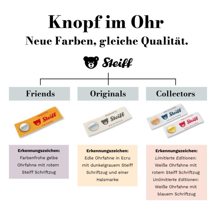 Steiff Kuscheltier Ollie Eule, Süßes Stofftier, Jungen, Mädchen & Babys ab 0 Monaten, Friends, Plüschtier 23 cm, Beige - Image 3