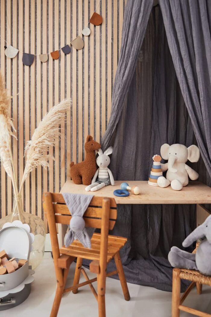 Jollein 037-001-65366 Stofftier Kuscheltier Hase Kaninchen Junge Joey grau 50 cm - Image 5