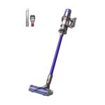 Dyson V11™ Fluffy kabelloser Staubsauger (Nickel/Rot) V11™ Fluffy kabelloser Staubsauger, 185 Airwatt, 60 Minuten Laufzeit, Haarentwirrungstechnologie, Hand- und Bodenstaubsauger