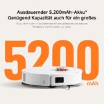 Xiaomi Robot Vacuum X20 Pro – 7000 Pa Saugleistung, duales Moppsystem, 75 Tage Staubbehälterkapazität, 4 Reinigungsmodi und 5200mAh Akku für eine gründliche und smarte Reinigung im Haushalt