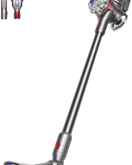Dyson V8 Advanced Kabelloser Staubsauger, 130 AW, bis zu 40 Min Laufzeit, Motorbar mit Haarentwirrungstechnologie, entfernt Tierhaare, Hand- und Bodenstaubsauger