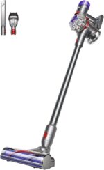 Dyson V8 Advanced Kabelloser Staubsauger, 130 AW, bis zu 40 Min Laufzeit, Motorbar mit Haarentwirrungstechnologie, entfernt Tierhaare, Hand- und Bodenstaubsauger