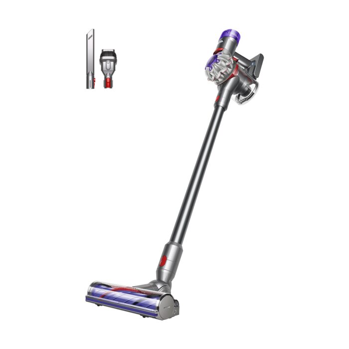Dyson V8 Advanced Kabelloser Staubsauger, 130 AW, bis zu 40 Min Laufzeit, Motorbar mit Haarentwirrungstechnologie, entfernt Tierhaare, Hand- und Bodenstaubsauger