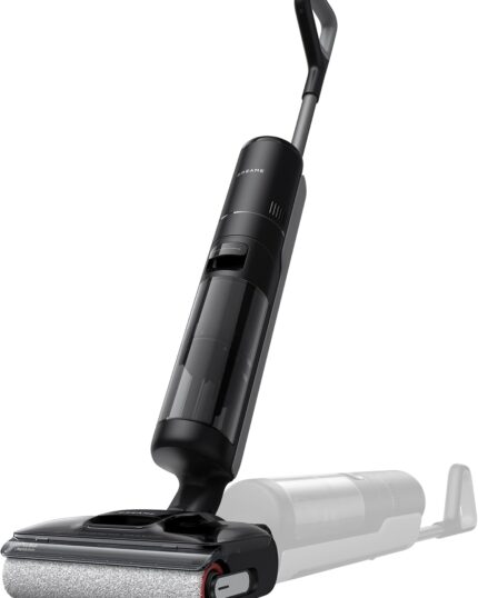 dreame H12 Pro FlexReach Nass- und Trockensauger, Flaches 180°-Design, Trocknung in 5 Minuten, 18.000 Pa Saugkraft, 90 °C Heißwäsche, Doppel-Kantenreinigung, Reinigung in 50 Minuten