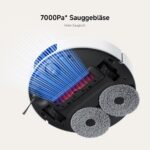 Xiaomi Robot Vacuum X20 Pro – 7000 Pa Saugleistung, duales Moppsystem, 75 Tage Staubbehälterkapazität, 4 Reinigungsmodi und 5200mAh Akku für eine gründliche und smarte Reinigung im Haushalt