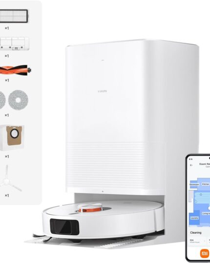 Xiaomi Robot Vacuum X20 Pro – 7000 Pa Saugleistung, duales Moppsystem, 75 Tage Staubbehälterkapazität, 4 Reinigungsmodi und 5200mAh Akku für eine gründliche und smarte Reinigung im Haushalt