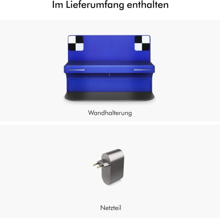 Dyson 360 Vis NAV™ Saugroboter, Vollbreite Bürste, entwickelt für alle Bodenarten (Blau/Nickel)