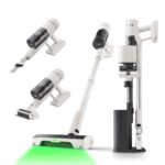 roborock H60 Hub Ultra Akku Staubsauger mit Absaugstation, 210AW kraftvolle Saugleistung, 90 Min. maximale Laufzeit, Staubsauger kabellos, Anti-Tangle Bürste für Teppiche, Hartböden, Tierhaare, Auto