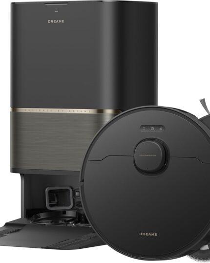 dreame L50s Pro Ultra Saugroboter mit Wischfunktion 100 Tage automatische Leerung, Mopp-Selbstreinigung bei hoher Hitze, 30.000 Pa Saugkraft, Ecken- und Kantenreinigung, Entwirrbürste