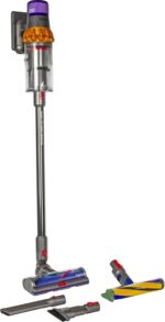 Dyson V15DETECTABSOLUTE2023 Staubsauger, wiederaufladbar, 25,2 V, Grau/Violett