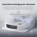 Xiaomi Robot Vacuum X20+ Saugroboter mit Absaugstation und 4L/4L Frisch- & Altwassertank - 2 rotierende, Auto-Trocknung Wischmops, Bis 280m² wischen, 6000Pa Saugkraft, LDS-Navigation, Alle Bodentypen