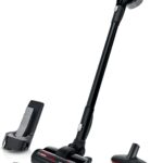 Bosch Akku-Staubsauger Unlimited Serie 8 ProPower BSS81POW1, kabelloser Handstaubsauger, beutellos, Hygiene-Filter, hohe Saugleistung, Lange Laufzeit, XXL-Polsterdüse, Fugendüse, schwarz