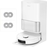 DREAME L10s Ultra Gen 3 Kit staubsauger mit wischfunktion mit einer Saugkraft von 25.000 Pa, Seitenbürste und Mopp ausfahrbar, selbstreinigende All-in-One-Dockingstation, Steuerung per App und Sprache
