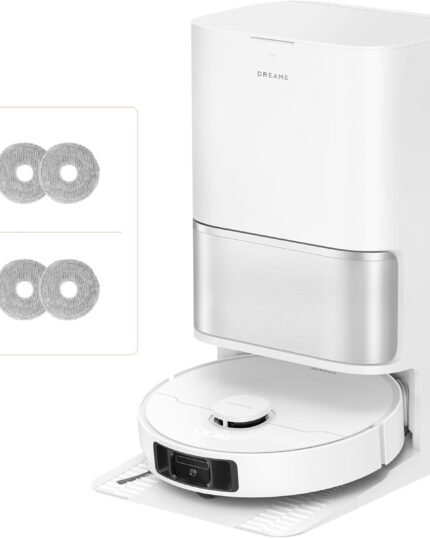 DREAME L10s Ultra Gen 3 Kit staubsauger mit wischfunktion mit einer Saugkraft von 25.000 Pa, Seitenbürste und Mopp ausfahrbar, selbstreinigende All-in-One-Dockingstation, Steuerung per App und Sprache