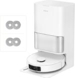 DREAME L10s Ultra Gen 3 Kit staubsauger mit wischfunktion mit einer Saugkraft von 25.000 Pa, Seitenbürste und Mopp ausfahrbar, selbstreinigende All-in-One-Dockingstation, Steuerung per App und Sprache