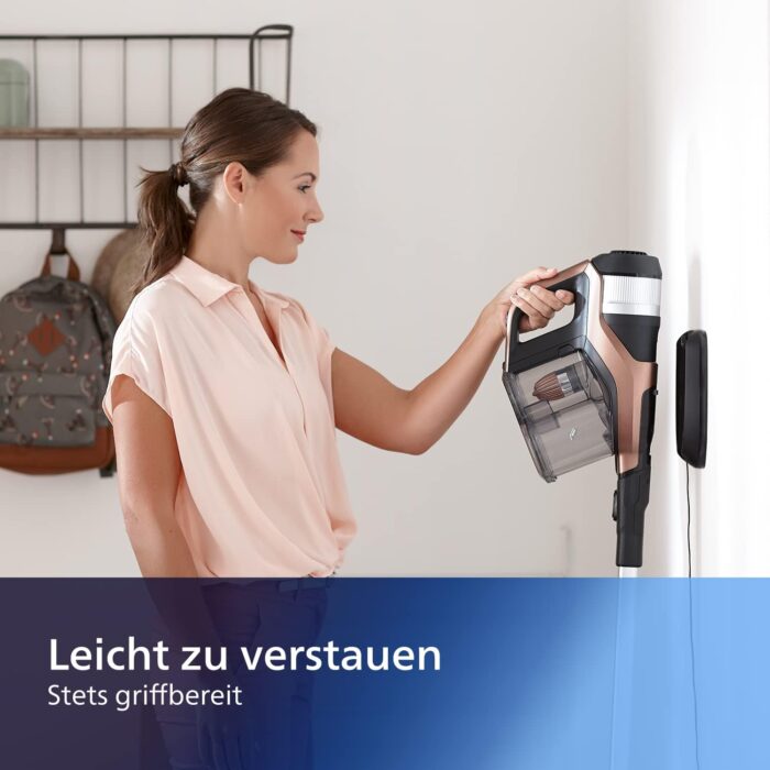 Philips Kabelloser Akkusauger, 360 Grad-Saugdüse
