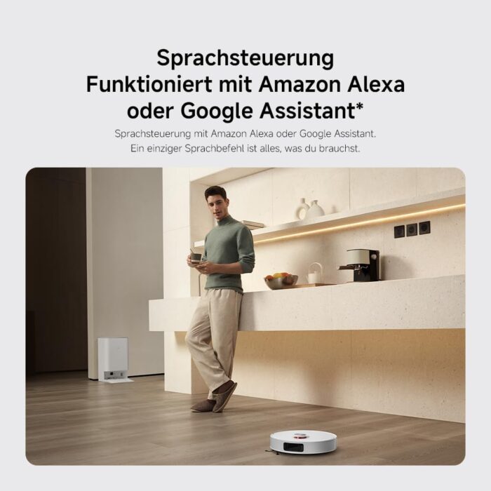 Xiaomi Robot Vacuum X20 Pro – 7000 Pa Saugleistung, duales Moppsystem, 75 Tage Staubbehälterkapazität, 4 Reinigungsmodi und 5200mAh Akku für eine gründliche und smarte Reinigung im Haushalt