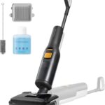 roborock F25 BX Nass Trockensauger, 180° Flach absenkbar, Kabelloser Staubsauger und Mopp in einem mit 20.000 Pa, 90°C Heißluft-Schnelltrocknen & Hochtemperatur-Selbstreinigung, kein Verheddern