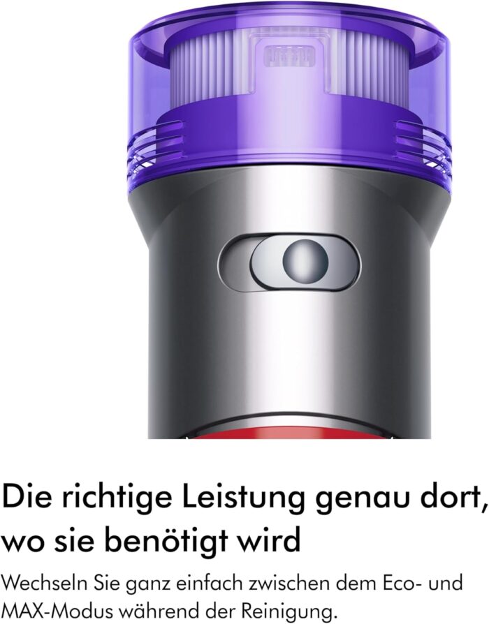 Dyson V8 Advanced Kabelloser Staubsauger, 130 AW, bis zu 40 Min Laufzeit, Motorbar mit Haarentwirrungstechnologie, entfernt Tierhaare, Hand- und Bodenstaubsauger