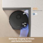 dreame L50s Pro Ultra Saugroboter mit Wischfunktion 100 Tage automatische Leerung, Mopp-Selbstreinigung bei hoher Hitze, 30.000 Pa Saugkraft, Ecken- und Kantenreinigung, Entwirrbürste