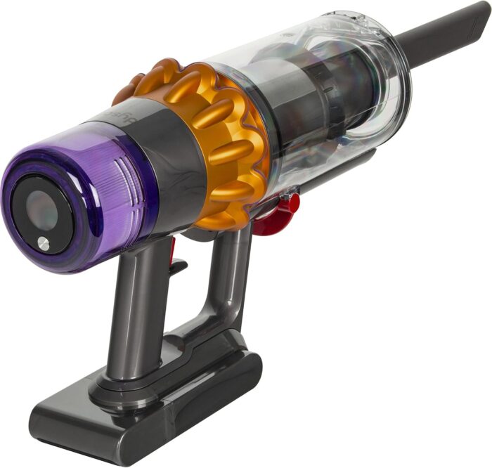 Dyson V15DETECTABSOLUTE2023 Staubsauger, wiederaufladbar, 25,2 V, Grau/Violett