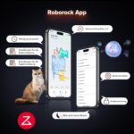 roborock Saros 10R Set Saugroboter mit Wischfunktion&angebbarem Wischmopp, 22.000 Pa HyperForce Saugkraft, 7,98cm Ultra-Slim Design, StarSight System 2.0, Zero-Tangle System (Mit 2 Wischmopps)