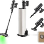 roborock H60 Hub Ultra Akku Staubsauger mit Absaugstation, 210AW kraftvolle Saugleistung, 90 Min. maximale Laufzeit, Staubsauger kabellos, Anti-Tangle Bürste für Teppiche, Hartböden, Tierhaare, Auto