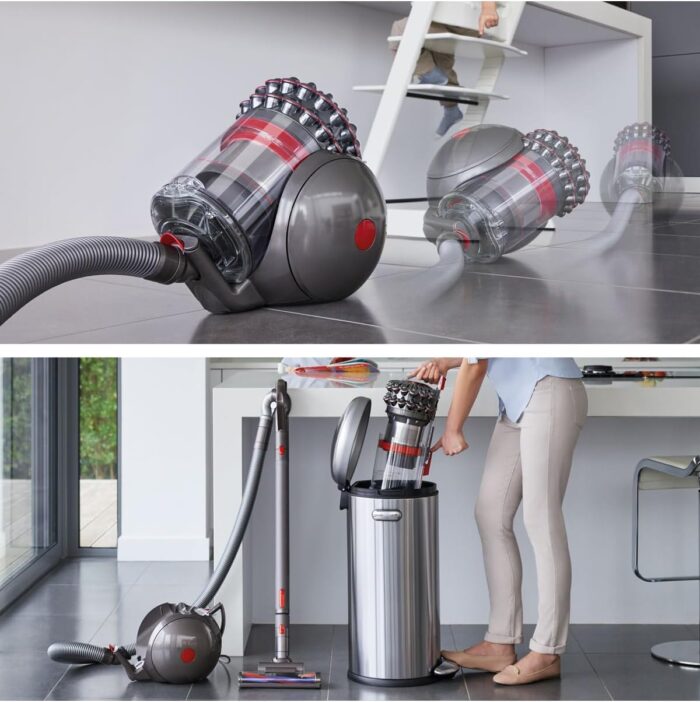 Dyson Cinetic Big Ball™ Animal 2 Staubsauge, 19 kompakte Zyklone für maximale Schmutz und Staubaufnahme