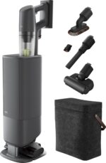 AEG Serie 8000 Akku Staubsauger, Kabellos, Alle Böden, AutoModus, bis zu 99% Staubaufnahme, bis zu 50 min Laufzeit, Einfache Handhabung, Entnehmbarer 25 V Akku, Zubehör, Weiß, AP82UB25SH