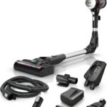 Bosch Akku-Staubsauger Unlimited 7 BSS715CARP, kabellos, Knickrohr, Hygiene-Filter, 10 Jahre Motorgarantie, 5.0 Ah Akku, Schnellladegerät, XXL-Polsterdüse, Turbostufe, Made in Germany, weiß