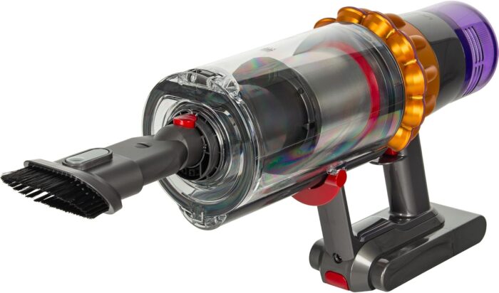 Dyson V15DETECTABSOLUTE2023 Staubsauger, wiederaufladbar, 25,2 V, Grau/Violett