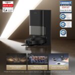 dreame L40s Pro Ultra Saugroboter, selbstreinigende Wischmopps, 19.000 Pa Saugkraft, 100% Detangling DuoBrush, ausfahrbare Wischmopps, Hindernisvermeidung für mehr als 180 Objekte, Sprachsteuerung