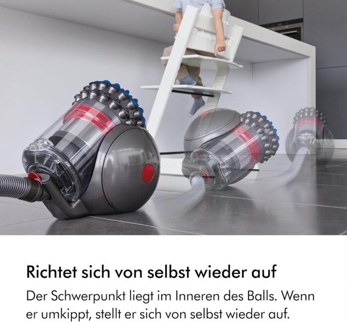 Dyson Big Ball™ Absolute 2 Bodenstaubsauger, 19 kompakte Zyklone für maximale Schmutzaufnahme, für Allen Böden