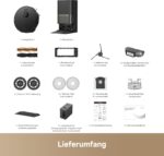 dreame L50s Pro Ultra Saugroboter mit Wischfunktion 100 Tage automatische Leerung, Mopp-Selbstreinigung bei hoher Hitze, 30.000 Pa Saugkraft, Ecken- und Kantenreinigung, Entwirrbürste