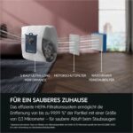 AEG Ultimate 8000 Staubsauger mit Beutel, Testsieger der Stiftung Warentest, hohe Saugleistung, Auto-Modus, Alle Böden, 48% Recyclingkunststoff, 3in1 Düse, HEPA-Filtration, 12m, LED-Licht, AB81U1SW