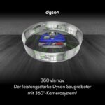 Dyson 360 Vis NAV™ Saugroboter, Vollbreite Bürste, entwickelt für alle Bodenarten (Blau/Nickel)
