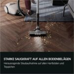 AEG Ultimate 8000 Staubsauger mit Beutel, Testsieger der Stiftung Warentest, hohe Saugleistung, Auto-Modus, Alle Böden, 48% Recyclingkunststoff, 3in1 Düse, HEPA-Filtration, 12m, LED-Licht, AB81U1SW