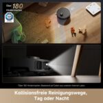 dreame L40s Pro Ultra Saugroboter, selbstreinigende Wischmopps, 19.000 Pa Saugkraft, 100% Detangling DuoBrush, ausfahrbare Wischmopps, Hindernisvermeidung für mehr als 180 Objekte, Sprachsteuerung