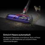 Dyson V8 Advanced Kabelloser Staubsauger, 130 AW, bis zu 40 Min Laufzeit, Motorbar mit Haarentwirrungstechnologie, entfernt Tierhaare, Hand- und Bodenstaubsauger